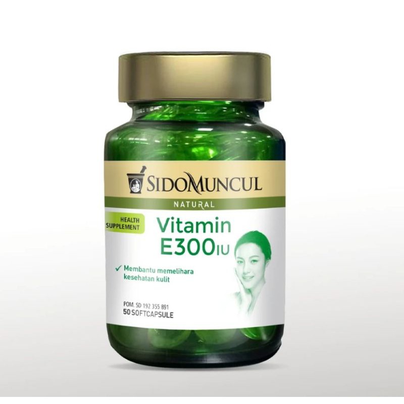 Sidomuncul VITAMIN E 300 IU (50 SOFT CAPSULES )
