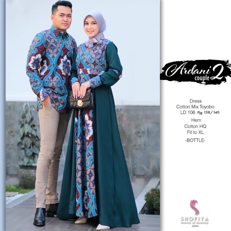 Harga Gila Bisacod Ori Shofiya-termurah Couple Batik Premium Mewah Gamis Kemeja Kondangan Jagong Sarimbit Murah VRmrQWmU7jrrbWX