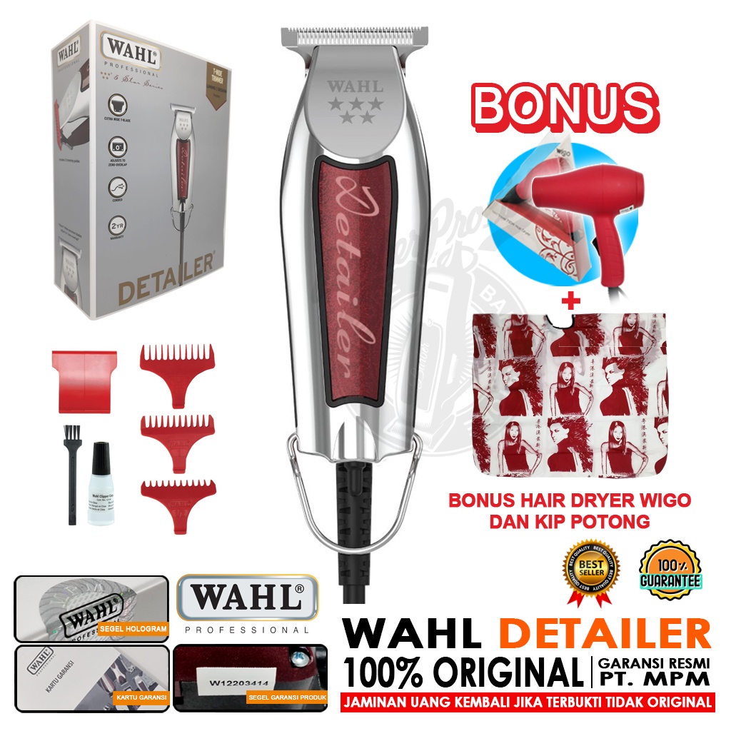Clipper Wahl Detailer Original Hair Clipper Wahl 5star Detailer Corded