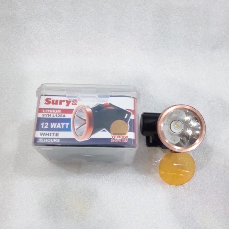 SURYA Senter Kepala SYH L125A - Head Lamp 12 watt