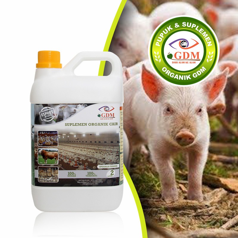 

Suplemen Organik GDM Untuk Babi 2Liter