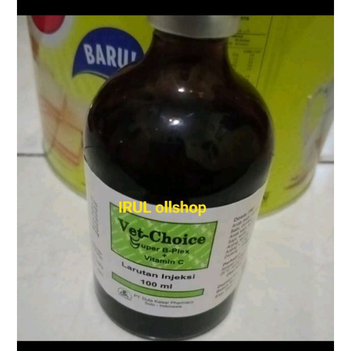 Vet~Choice obat hewan, vitamin injek yang multiguna,