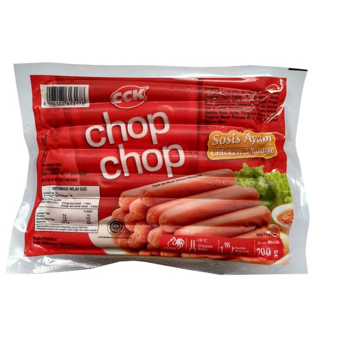 

Chop Chop Sosis Ayam Long 700 gr