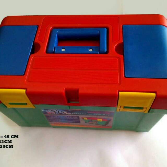 Tool Box PVC Besar/TOOL BOX PVC BESAR MPH PRO / TOOLBOX KOTAK PERKAKAS KUNCI TANG OBENG ALAT PENYIMPANAN PERKAKAS