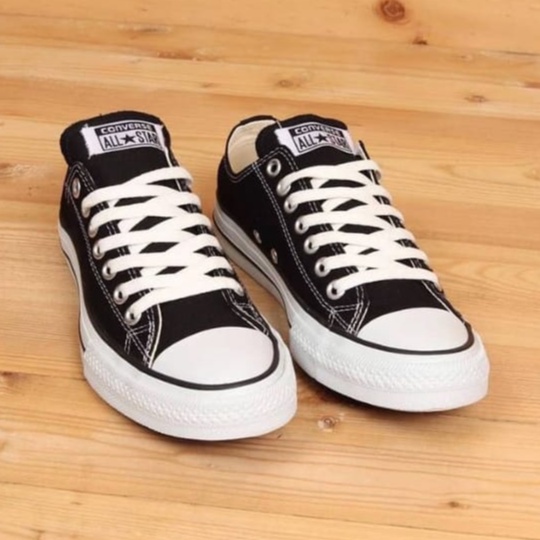 Sepatu Converse23 All Star Classic Hitam Sepatu Sneakers Casual Wanita Pria Sepatu Sekolah Masa Kini Bisa COD