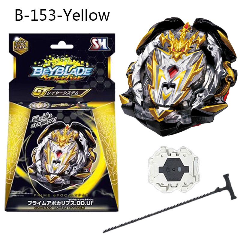 Beyblade Burst GT B-153 Merah/Biru/Kuning Fashion Gyroscope Mainan Anak Hadiah Xmas