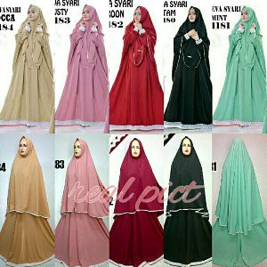 Promo Gamis Adeeva Misbie Syari Murah