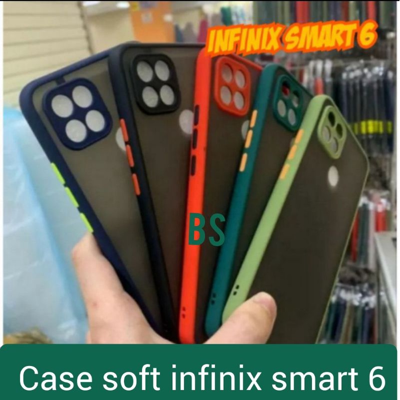 Slikon/Case soft casing tipe infinix smart 6 my choice case