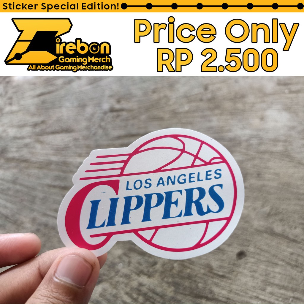 

Sticker Stiker Nba Los Angeles Clippers