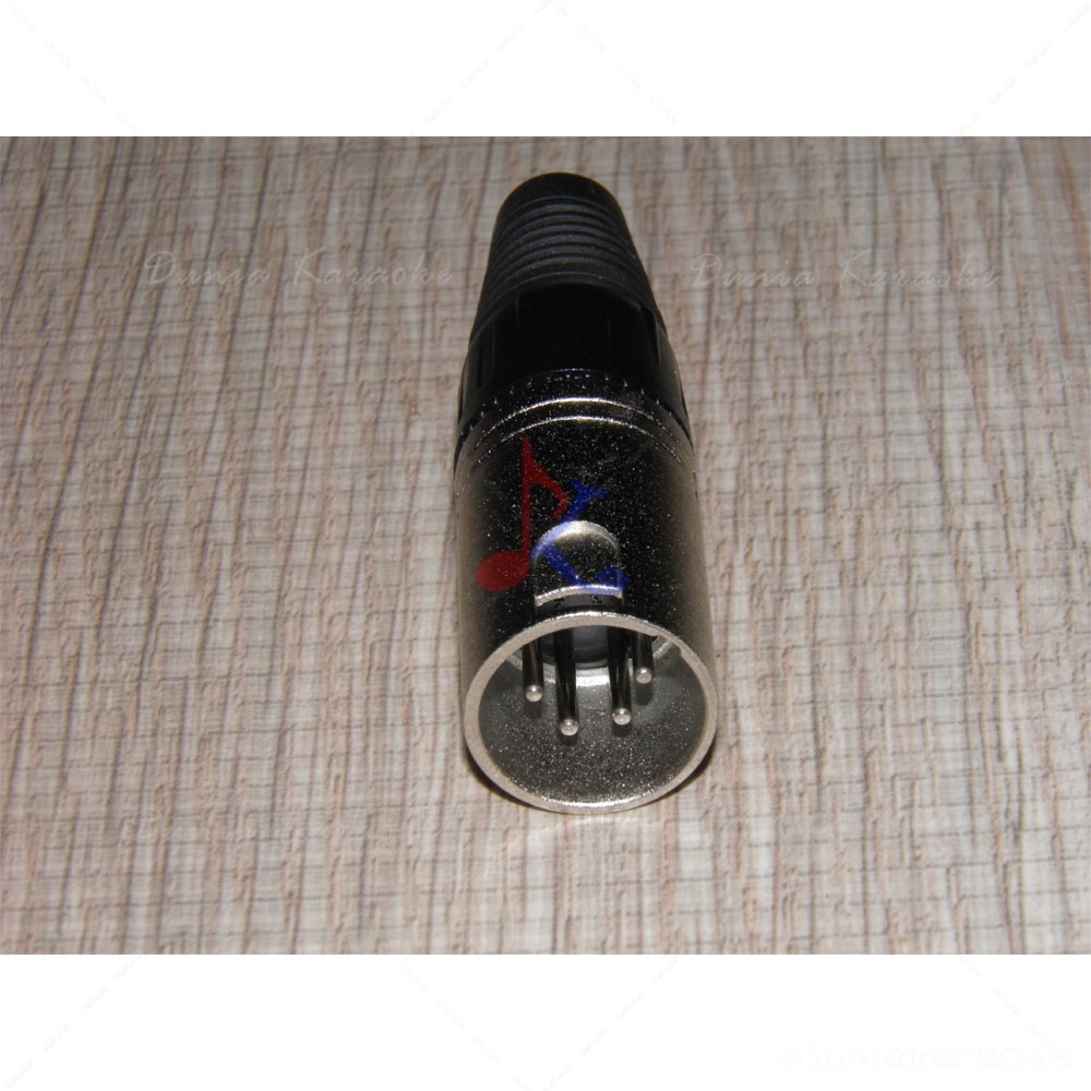 Jack XLR 4 Pin Male Connector