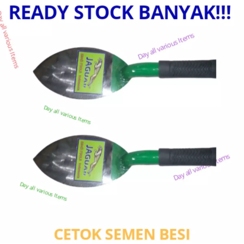 Cetok Semen Besi Kualitas Tebal dan Kuat ~ Sendok Semen Besi ~ Cetok sekop