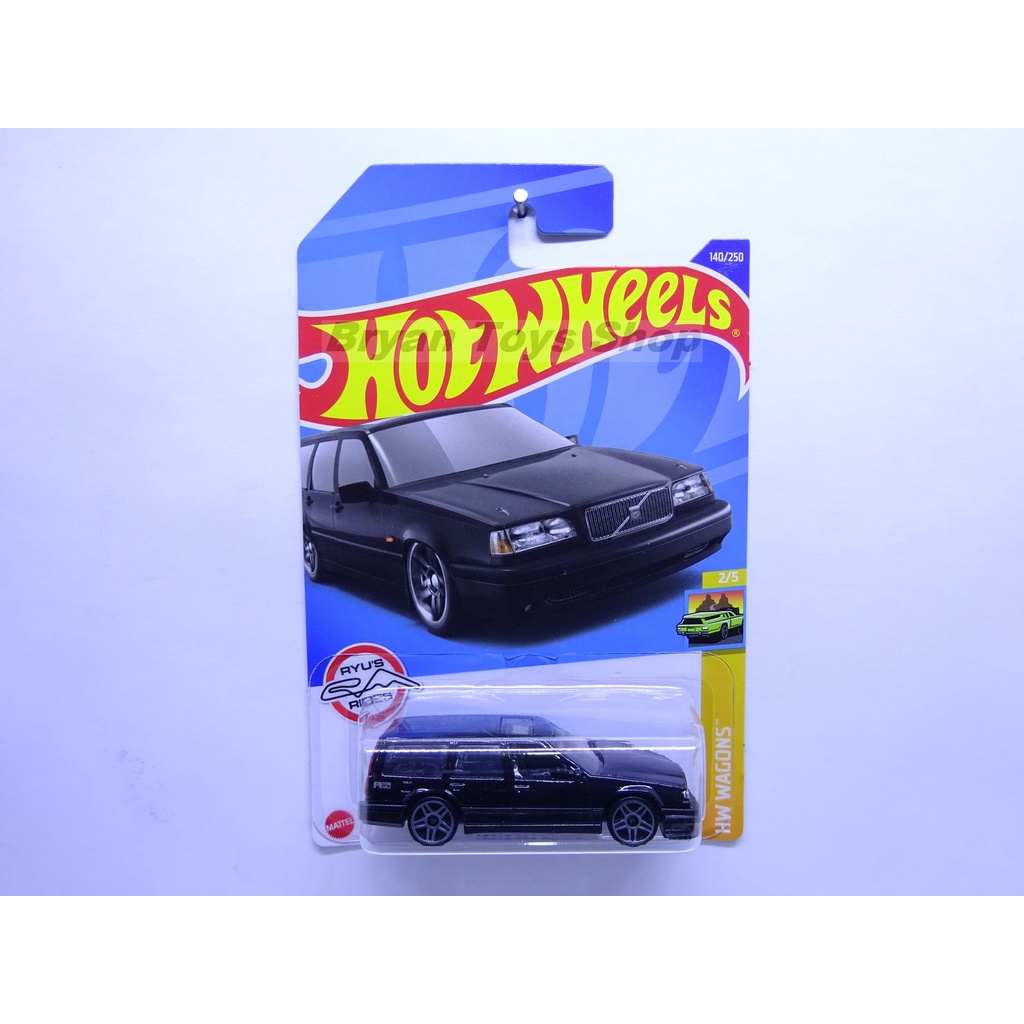 Hot Wheels Volvo 850 Estate Hitam