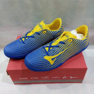  sepatu  futsal anak tangung biru royal kuning Ardiles  fls 
