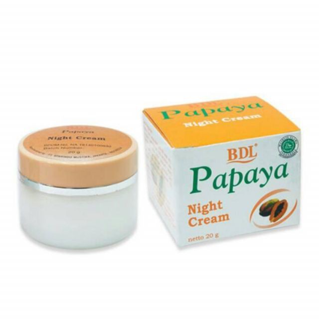 BDL Papaya Night Cream 20gr