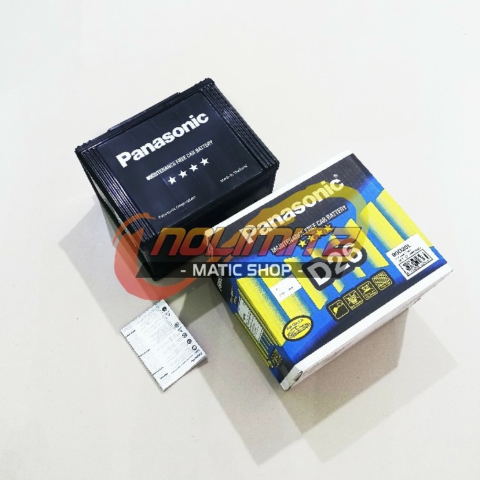 Aki Mobil Panasonic 90D26R 70AH 12V