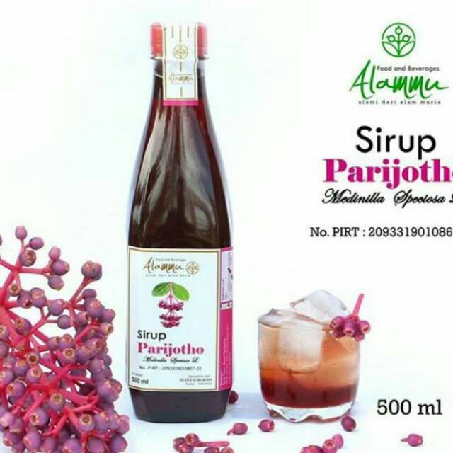 

Paket Promil Parijoto 1 sirup 500 ml + 1 tangkai buah