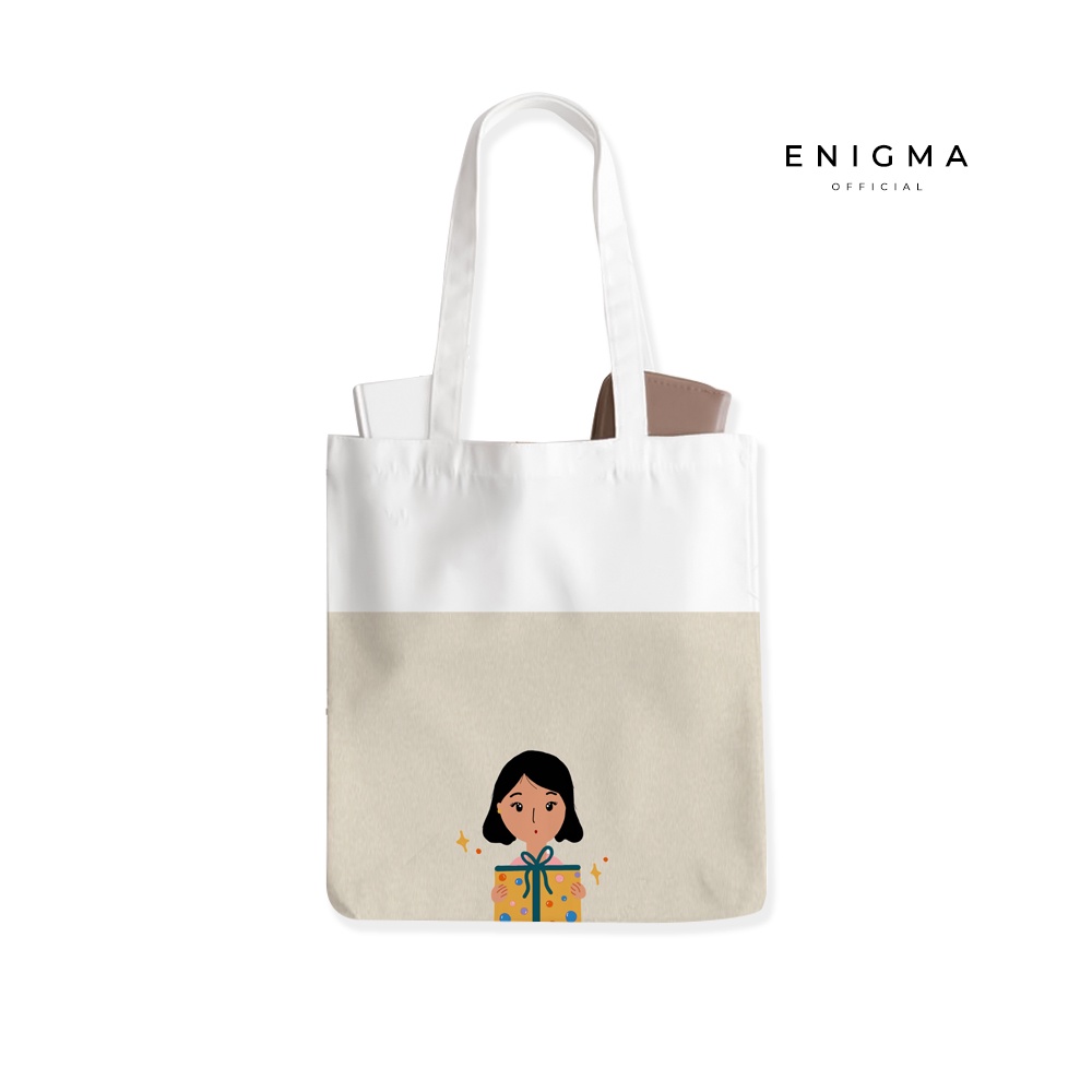 SALE TOTEBAG KANVAS ORIGINAL ENIGMA TOTEBAG KANVAS COLLECTION R