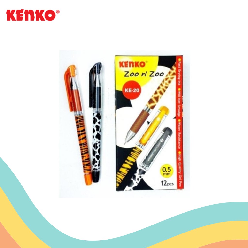 

BALLPOINT KENKO KE-20 ZOO N ZOO (12 PCS)