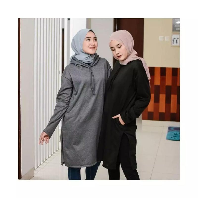 RAHMI LONG SWEATER II SWEATER LOONG BLAZER WANITA#RL