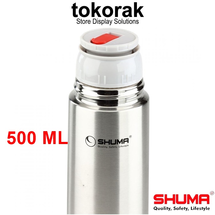 TERMOS AIR PANAS 500 ML STAINLESS - VACUUM BOTTLE SHUMA - BOTOL MINUM