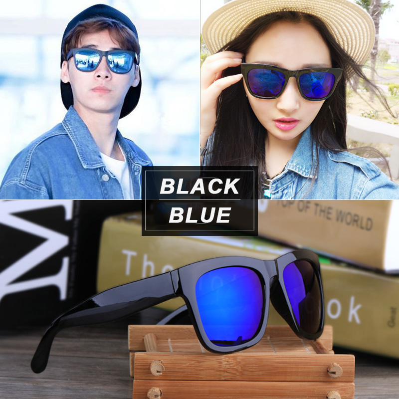 （YUZHU）COD Kacamata Hitam Korea Fashion Gaya Wanita Kaca Mata Square Murah Cewek Sunglasses