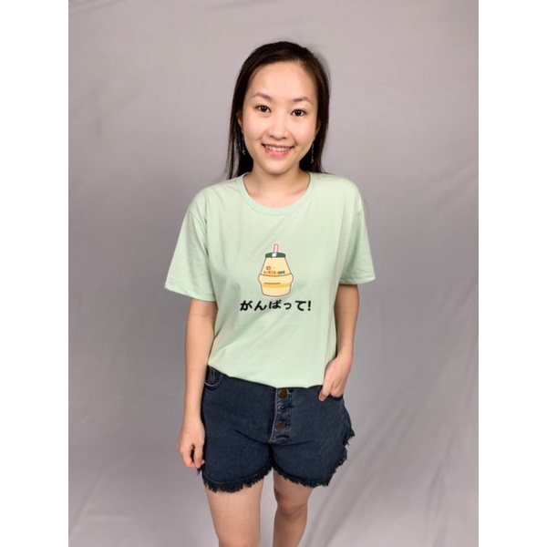 KAOS RAMEN SAGE GREEN X MATCHA | BAJU KAOS WANITA