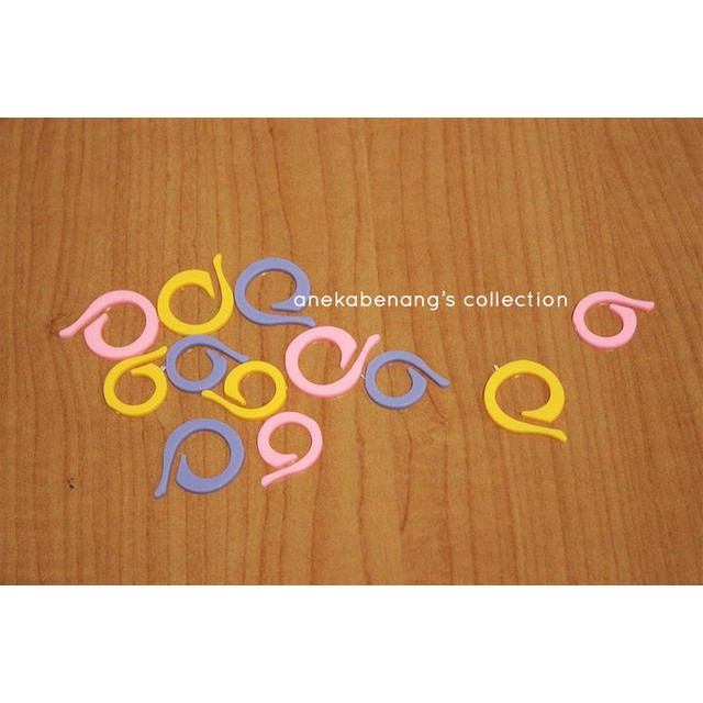 Penanda Rajut / Split Ring Marker - 10 pcs - ANK