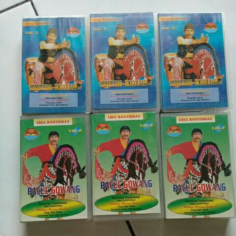 Kaset Pita kesenian EBEG Banyumas