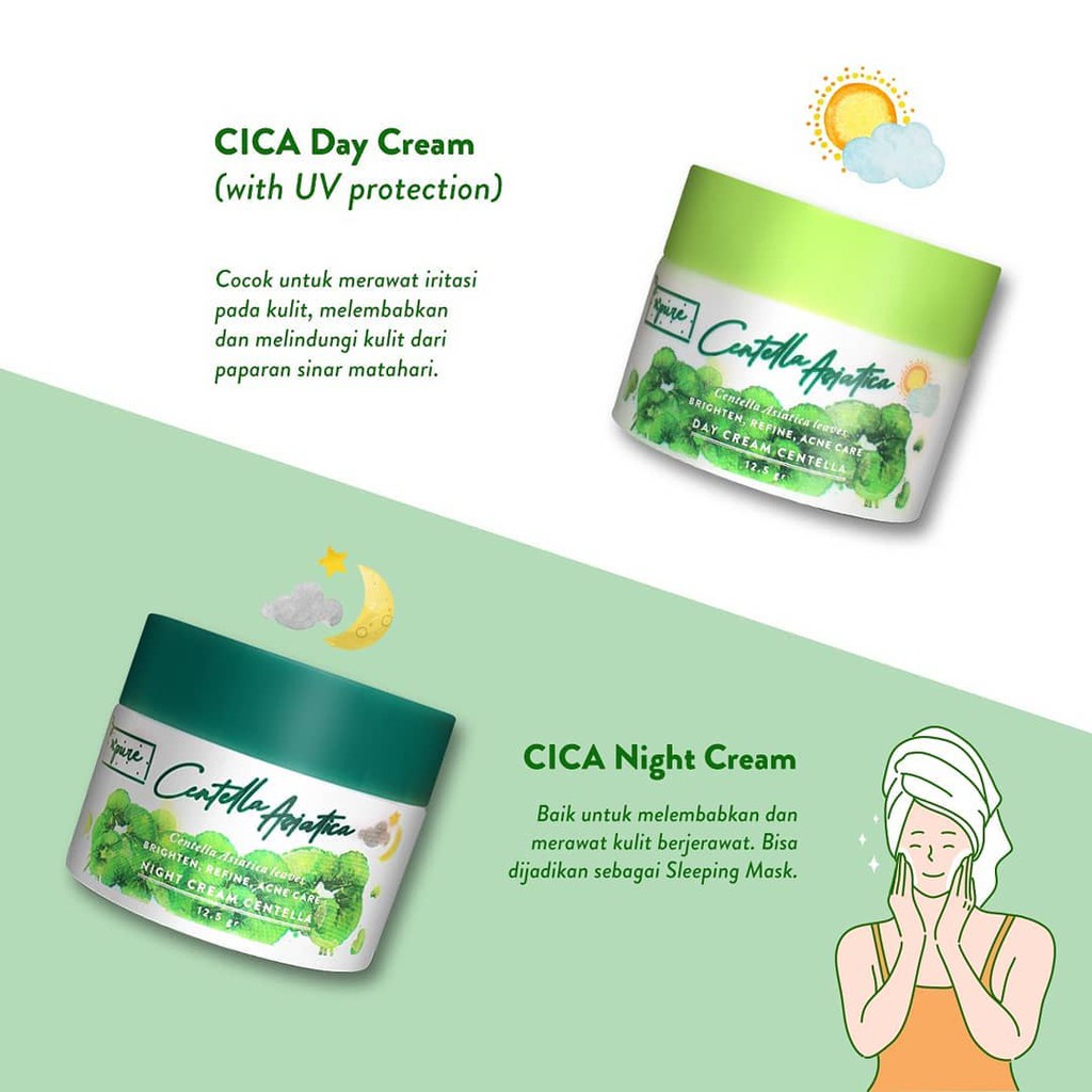 NPURE DAY CREAM CENTELLA ASIATICA 12.5 GR