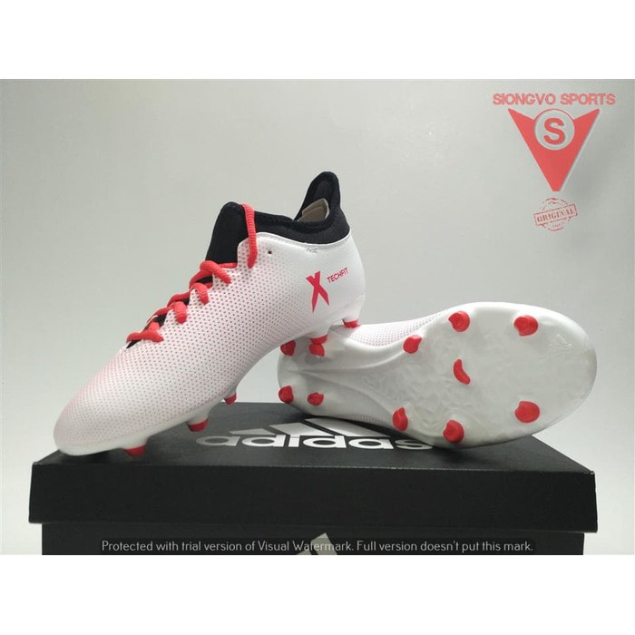 SEPATU BOLA - ADIDAS X 17.3 FG ORIGINAL #CP9192 WHITE NEW 2018