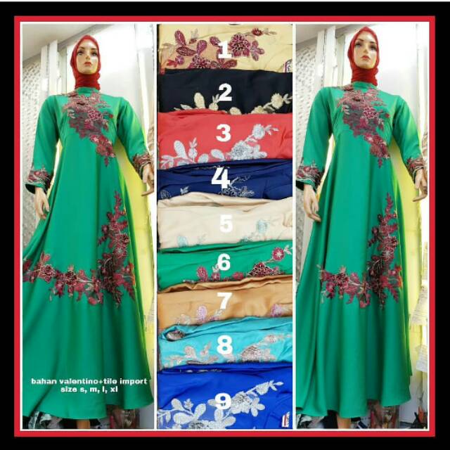 Gamis valentino by GR