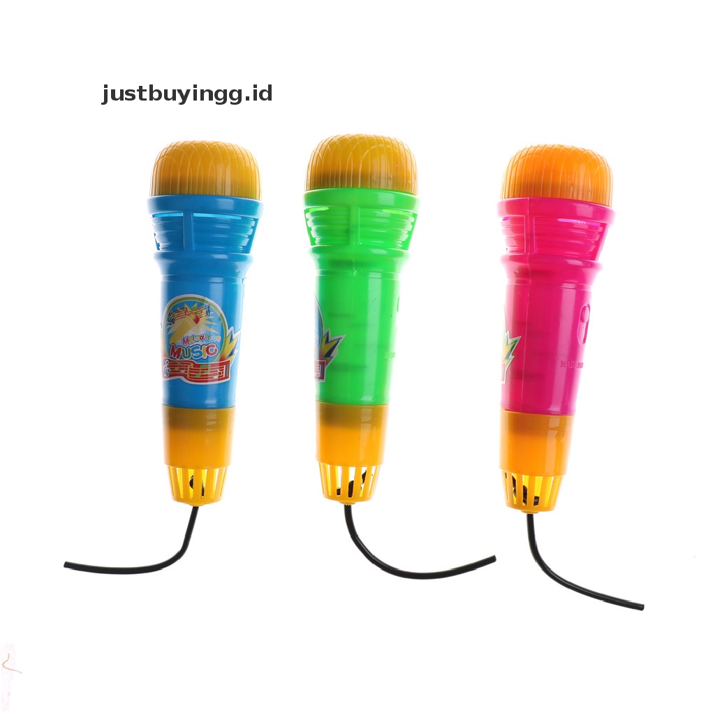 Justbuyingg.Id Mainan Microphone Echo Pengubah Suara Untuk Hadiah Ulang Tahun Anak 0-0 - 0 &quot;