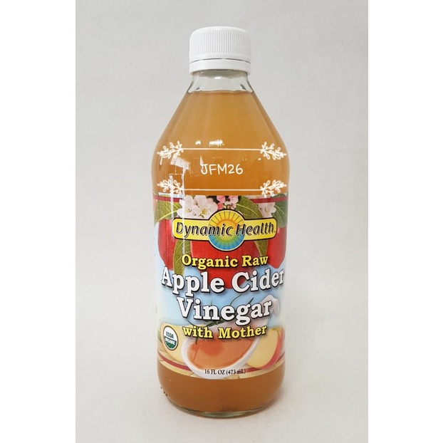 

Jual Dynamic Health-Organic Raw Apple Cider Vinegar With Mother 473 Ml