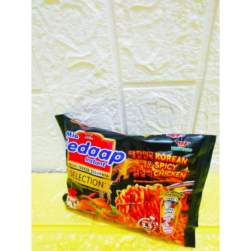 

Mie Sedaap Instant Goreng Rasa Ayam Pedas Ala Korea Korean Spicy Chicken