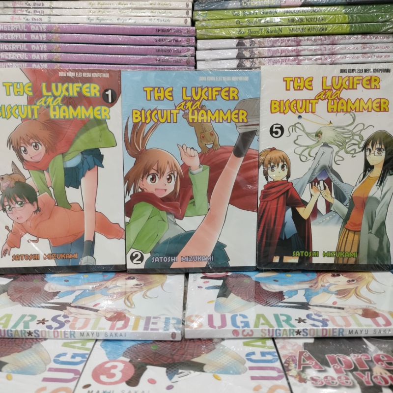 komik the lucifer and biscuit hammer vol 1,2,3,5