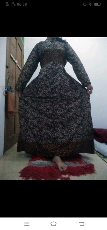 Maura Couple - Sania Ruffle Batik Couple Ori Ndoro Jowi Dnt Garansi Termurah Shopee -