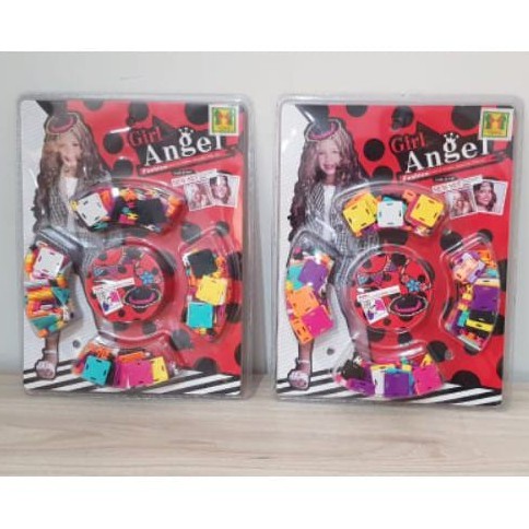 GIRL ANGEL Fashion Puzzle Toy - Game Kreatifitas