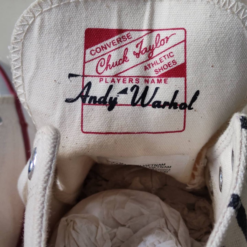 Andy Warhol x Converse Chuck Taylor 1970s Hi CT 70s CT 70s