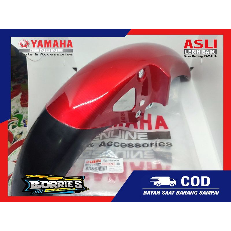 Slebor Spakbor depan Front Fender Comp Rxking Rx king Rxk Rx k Merah Original Yamaha 3KA-F1510-00-4X