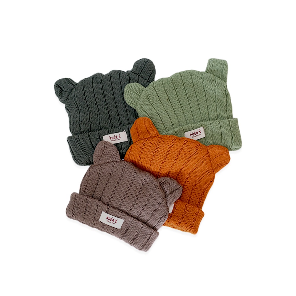 BEANIE BAYI PUER'S BLAZE BEANIE ( TOPI BAYI/ TOPI ANAK /BEANIE ANAK/ KUPLUK BAYI)