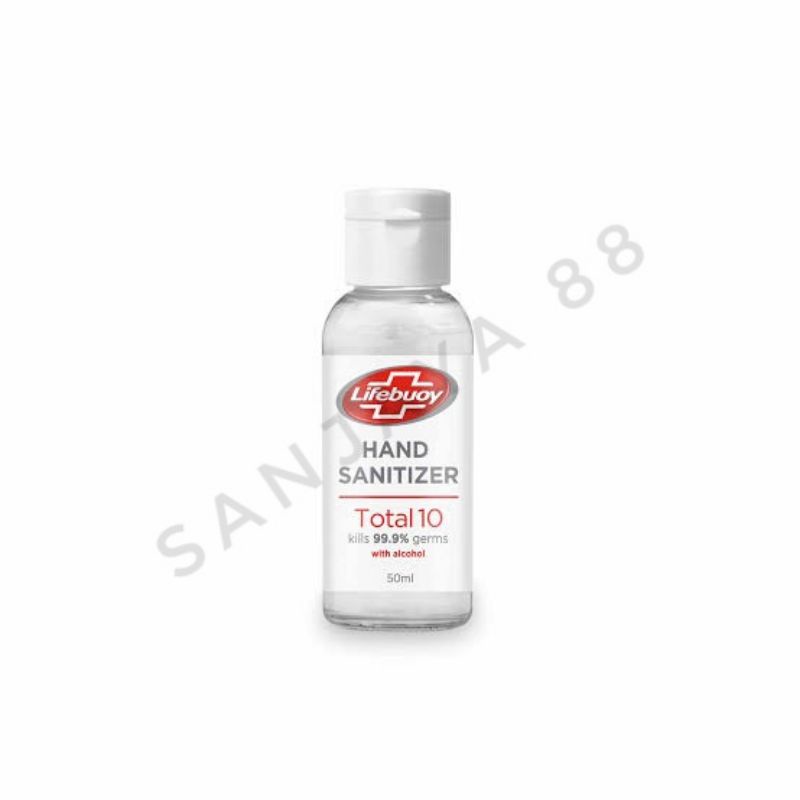 Hand Sanitizer Lifebuoy 50 Ml Total 10 / Lifebuoy Hand Sanitizer