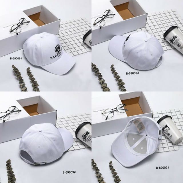 BALENCIAGA BB Topi Unisex + BOX Code : B-69009#VAL MURAH DAN BEKRUALITAS