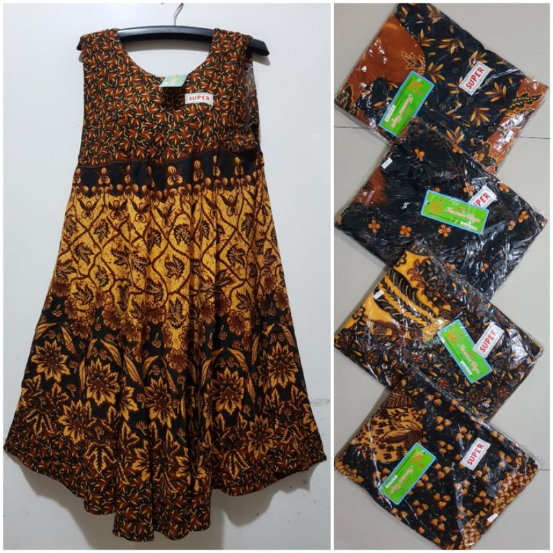 YULI - DASTER KLOK TL LD 100 CM PB 100 CM BATIK KENCANA UNGU (KU)LEBEL HIJAU(KUI)