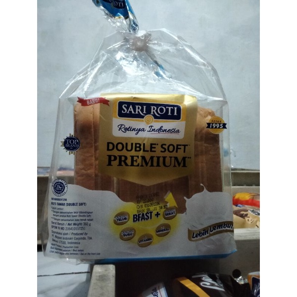 

sari roti tawar double soft PREMIUM