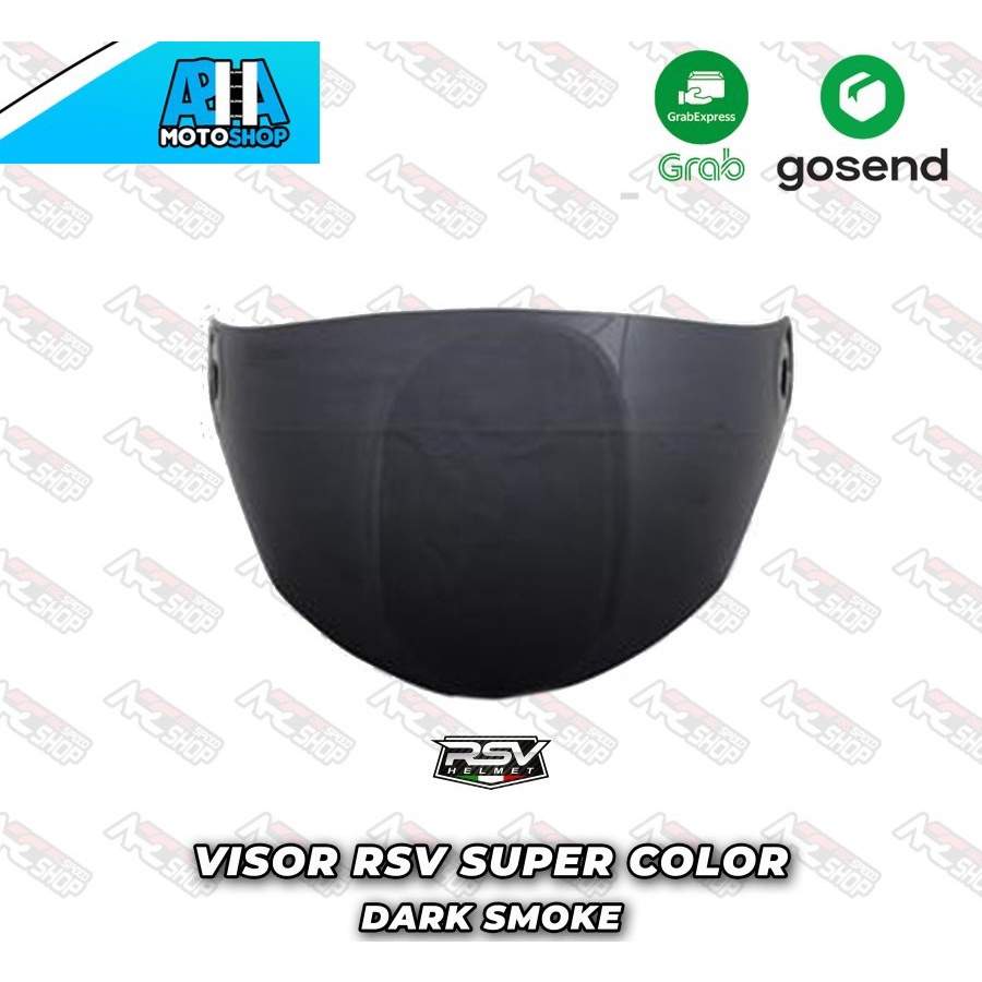 Visor Helm RSV SC Super Color DARK SMOKE - Kaca Helmet Motor