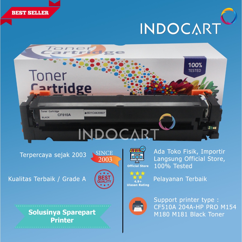 Toner Cartridge Compatible CF510A CF511A CF512A CF513A 204A-HP M154