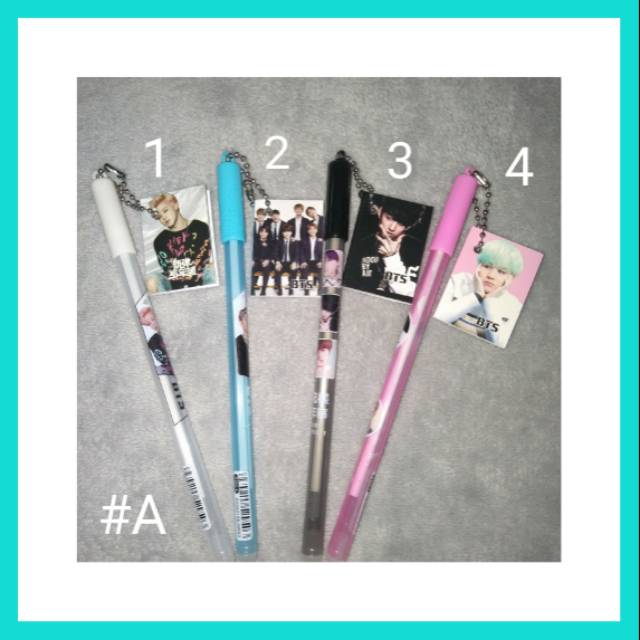 

Pulpen gel BTS/gel pen BTS