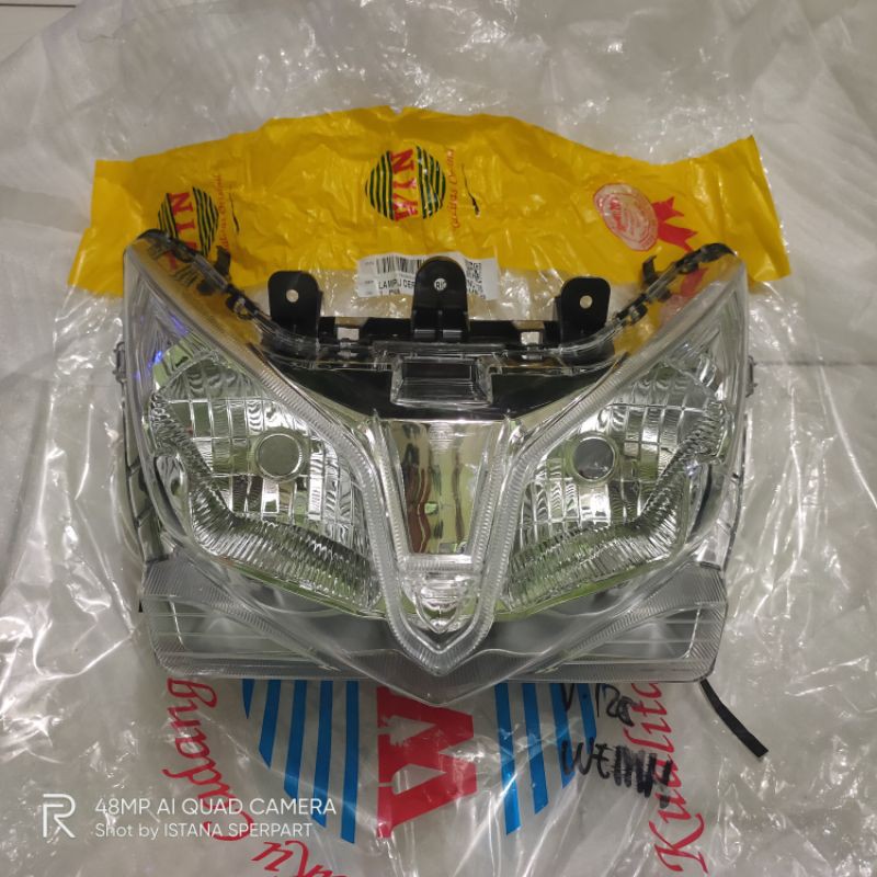 reflektor lampu depan vario techno 125 fi 2013 2015 KZR non original