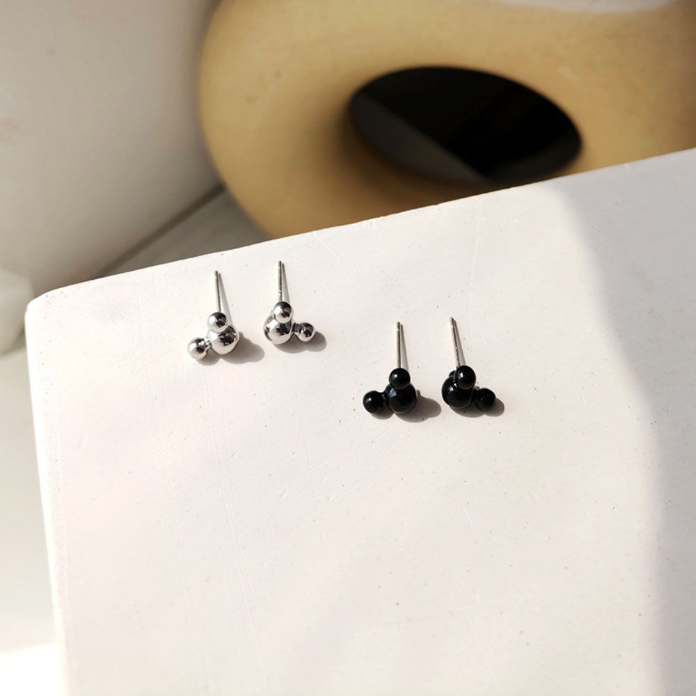 Anting Tusuk Sterling Silver 925 Model Beruang Mini retro Untuk Wanita