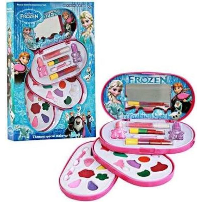 PROMO 10 10 MAINAN MAKE UP 3 SUSUN FROZEN TIGA SUSUN PROMO 10 10 MAINAN MAKE UP 3 SUSUN FROZEN TIGA SUSUN